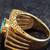 Sterling Silver Ring Stamped 925 Gold Tone overlay Size 10 7 thumbnail