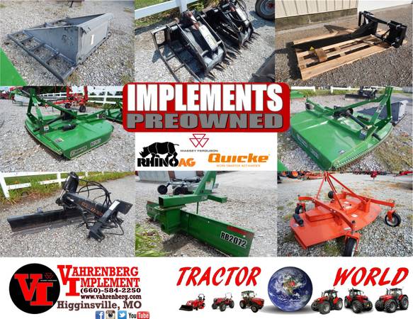 USED: Tractor & Loader Implements 1