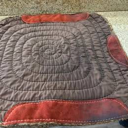 Brown Saddle Pad 1