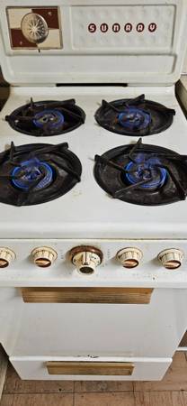 Mini size gas range 1