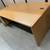 Used Desk - Single Drawer - Medium Oak Laminate 3 thumbnail