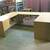 U-shape Desk Set With Oak Laminate Finish 2 thumbnail