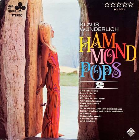 Klaus Wunderlich – Hammond Pops 2 - VG/NM VINYL! 1