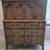 French Provincial Highboy Tall Dresser / Chest of Drawers - WALNUT 1 thumbnail