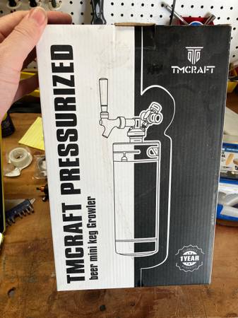 Pressurized Mini Growler Keg 1