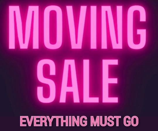 Huge Moving sale 1