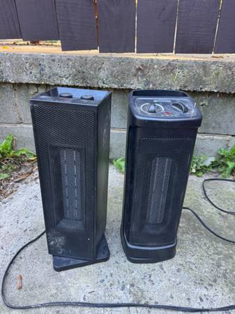 Utilitech Electric Tower Space Heaters - 2 Available 1