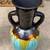 Kirkland’s 18” Turquoise and Brown Ceramic Vase 1 thumbnail