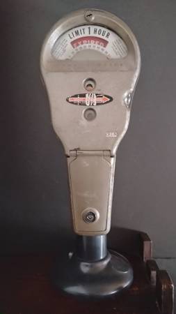 Working Parking Meter on Stand with KEYS! 1