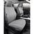 FIA SP83-2 GRAY - Universal Fit Car Bucket Seat Covers (2) BRAND NEW 2 thumbnail