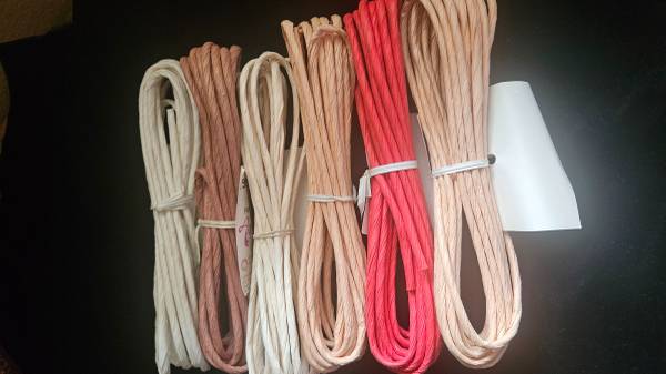 Paper Twist fiber, 6 pkg. brand new! 1
