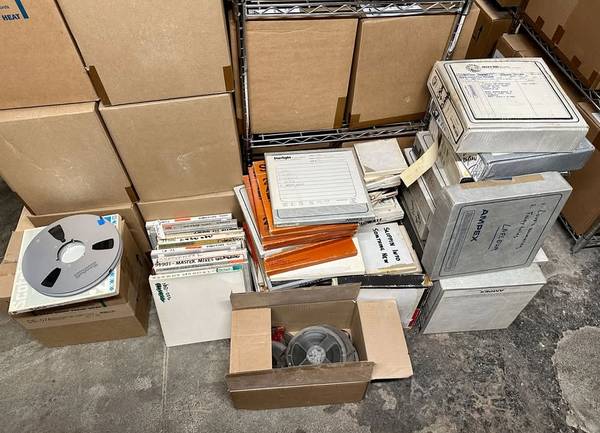 Funk and Synth Reel to Reel Tapes 1