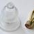 1970s AVON 5" Glass Gold Handle Ringing Bell Perfume BOTTLE 4 thumbnail