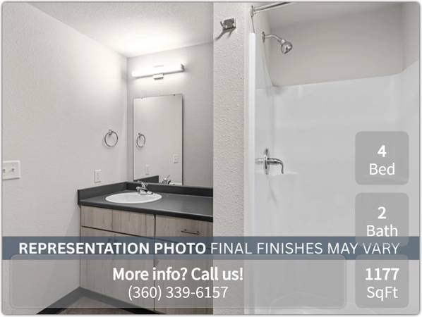 $1,914 / 4br - 1177ft2 - Discover Your Dream Home! Now Accepting Apps for  4 BR/2 BA Apts (Olympia/Lacey)63934290328322123