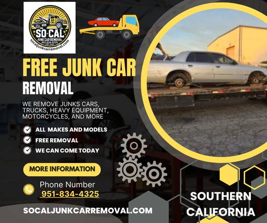 Free junk car removal tractors forklifts trucks free 🇺🇸♻️🚚🚘 1