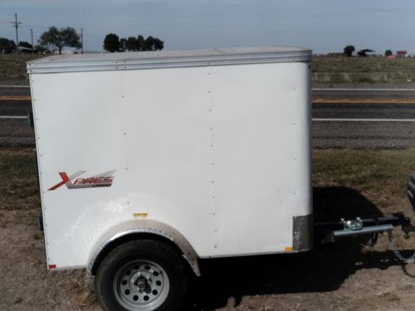 4x6 enclosed trailer 1