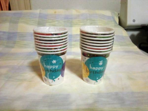 Happy Birthday Cups 8 Pack 1