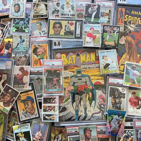 PAYING TOP $$ FOR SPORTS CARDS AND COMIC BOOKS 1
