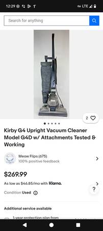 Kirby vacuum sernita 2 1
