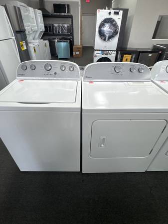 Whirlpool washer and dryer 1