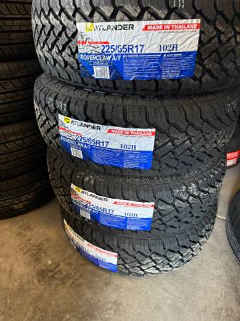 225/65/17 Roverclaw Tires 1