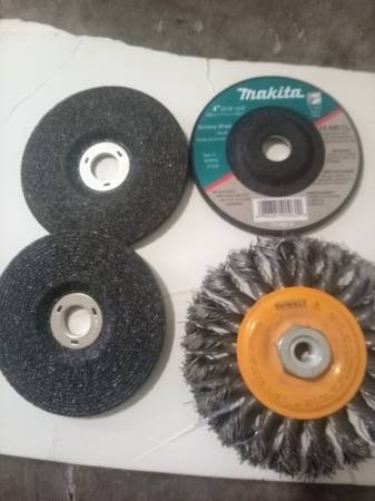 Four inch disc's///wire wheel 1