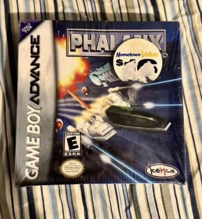 Rare Factory Sealed Phalanx (Nintendo Game Boy Advance, 2001) 1