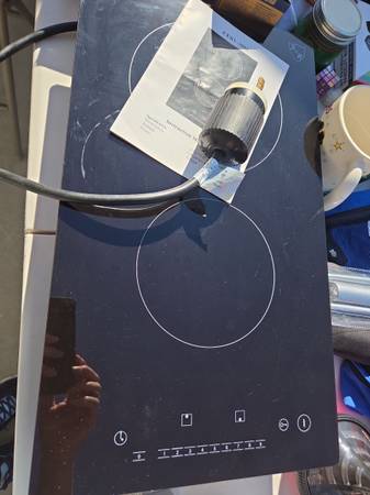 Two burner ceramic electric cooktop 1