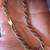 18K Yellow and White Italian Gold Set (Necklace + Bracelet) Rope Style 11 thumbnail