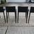 Set of 4 Arper Norma Leather Counter Stools - Counter Stool - Black 5 thumbnail