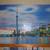 Set Of 2 Vintage Puzzle Pictures, Toronto & Times Square 2 thumbnail