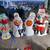 Santa Claus, Ghost and ScarecrowVintage Blow Mold Lawn Decorations 2 thumbnail