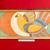 Vintage MCM Op Art TAPESTRY Danish MID-CENTURY MODERN Verner Panton-style 5 thumbnail
