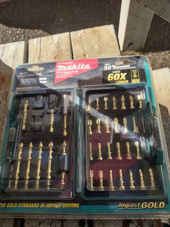 Makita impact 38 pc impact drill bits set 1
