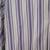 Bugatchi Uomo Dress Shirt Purple Striped Men's L 2 thumbnail