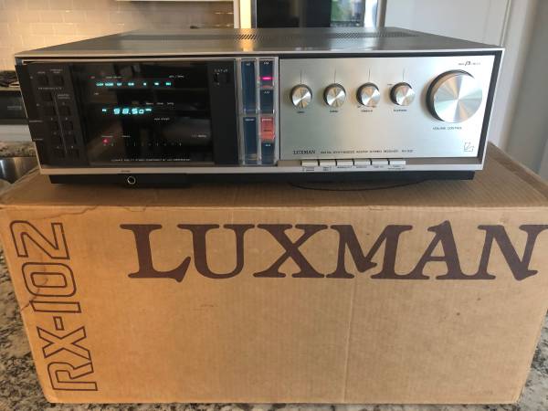 Luxman RX102 - time capsule! 1