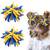 New Ukrainian Blue And Yellow 2PCS Korker Bows for Girls 3'' Curly Bow 1 thumbnail