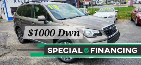 2018 SUBARU FORESTER- we can provide special financing only $1000 down - $11,50063620344459905120