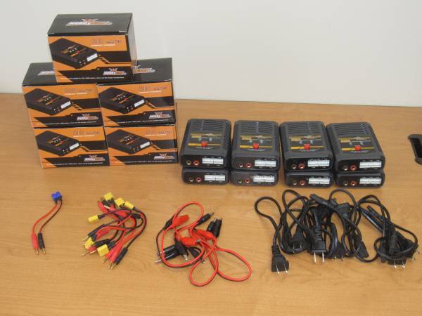 Used Lot of 13 Hobby King B6 LiPo / NiHM Battery Chargers — $125 in New River Valley