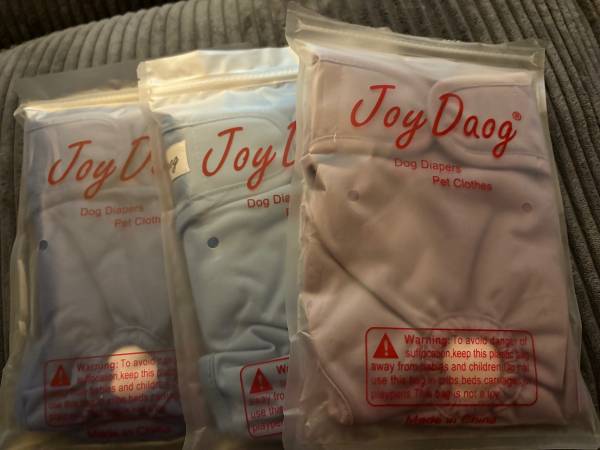Washable dog diapers 1