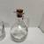 3 Vintage Glass Bottles Cruets w/ Handle & Spout Jug Style Collectible 4 thumbnail