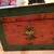 Antique Authentic Hand Painted Tibetan Chest 3 thumbnail