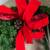 Christmas Wreath 20" with Red Bow and Horn 2 thumbnail