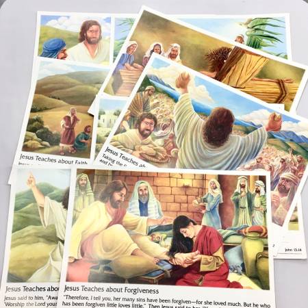 10 Posters of Jesus’ Life, 12” x 17” 1