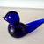 Gibson Art Glass Blue Bird of Happiness Excellent Condition 1988 3 thumbnail