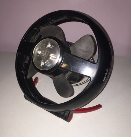 Coleman CPX-6 Portable Lighted Tent FAN with Stand & 6V battery pack 1