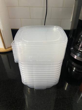 12 2 cup containers with lids 1