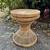 Vintage Rattan hourglass side table 1 thumbnail