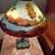 1940s Reverse Painted Lamp >Country Scene> Lions Feet stand >2 Light 1 thumbnail
