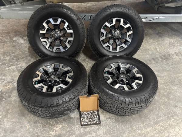 Toyota Tacoma TRD Wheels With New BFG Tires - $900 (Anacortes)63435781154689123